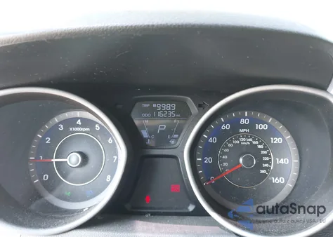 2011 Hyundai Elantra Limited (Ulsan Plant) из США, поврежденный, VIN KMHDH4AE4BU135582